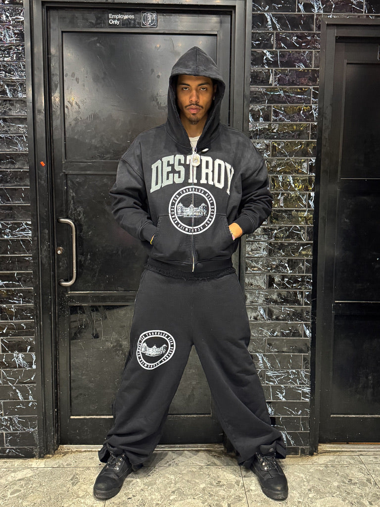 "ONYX" TROUBLED KID ZIP-UP