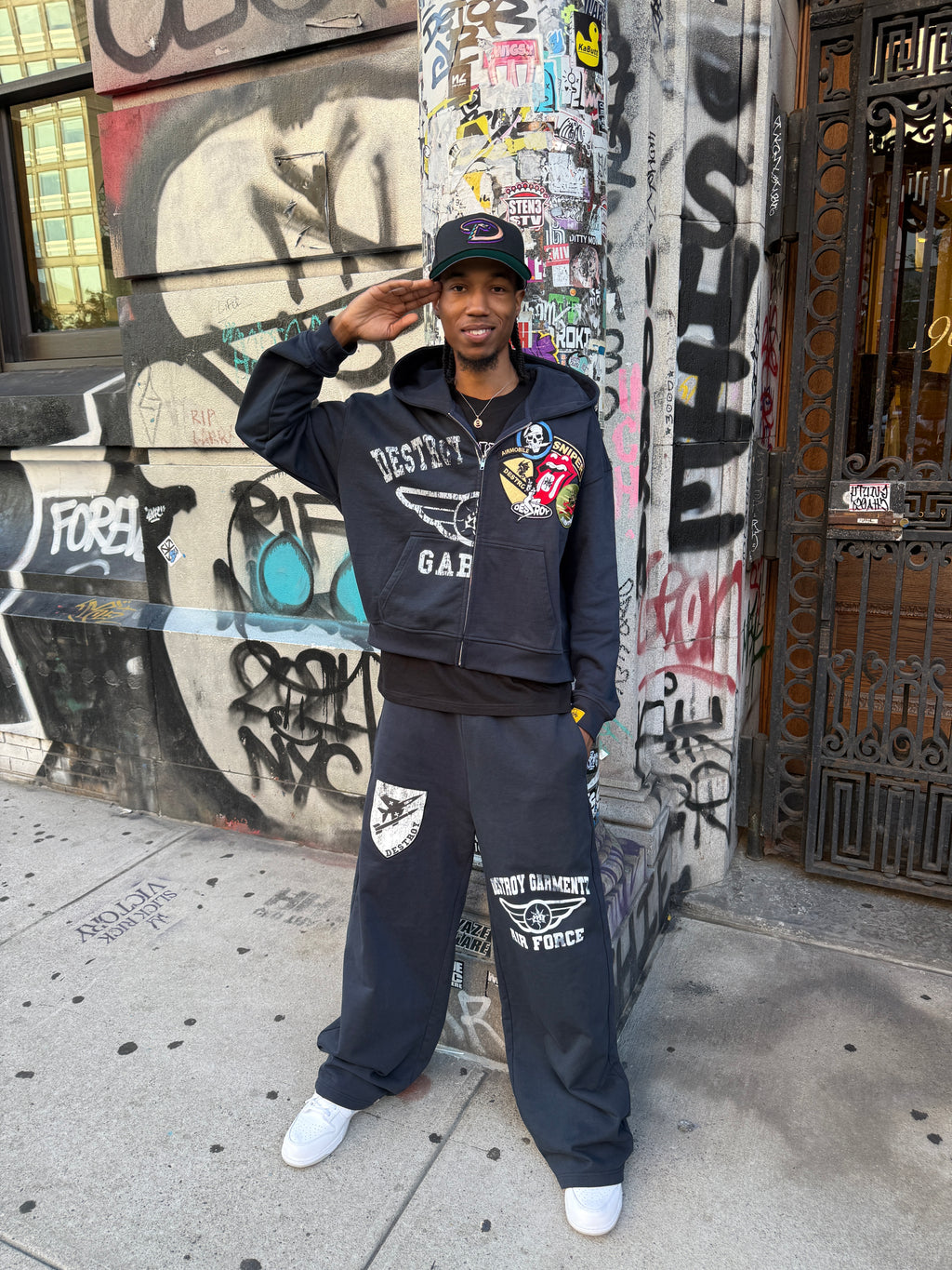 Navy "Air Force" Sweats