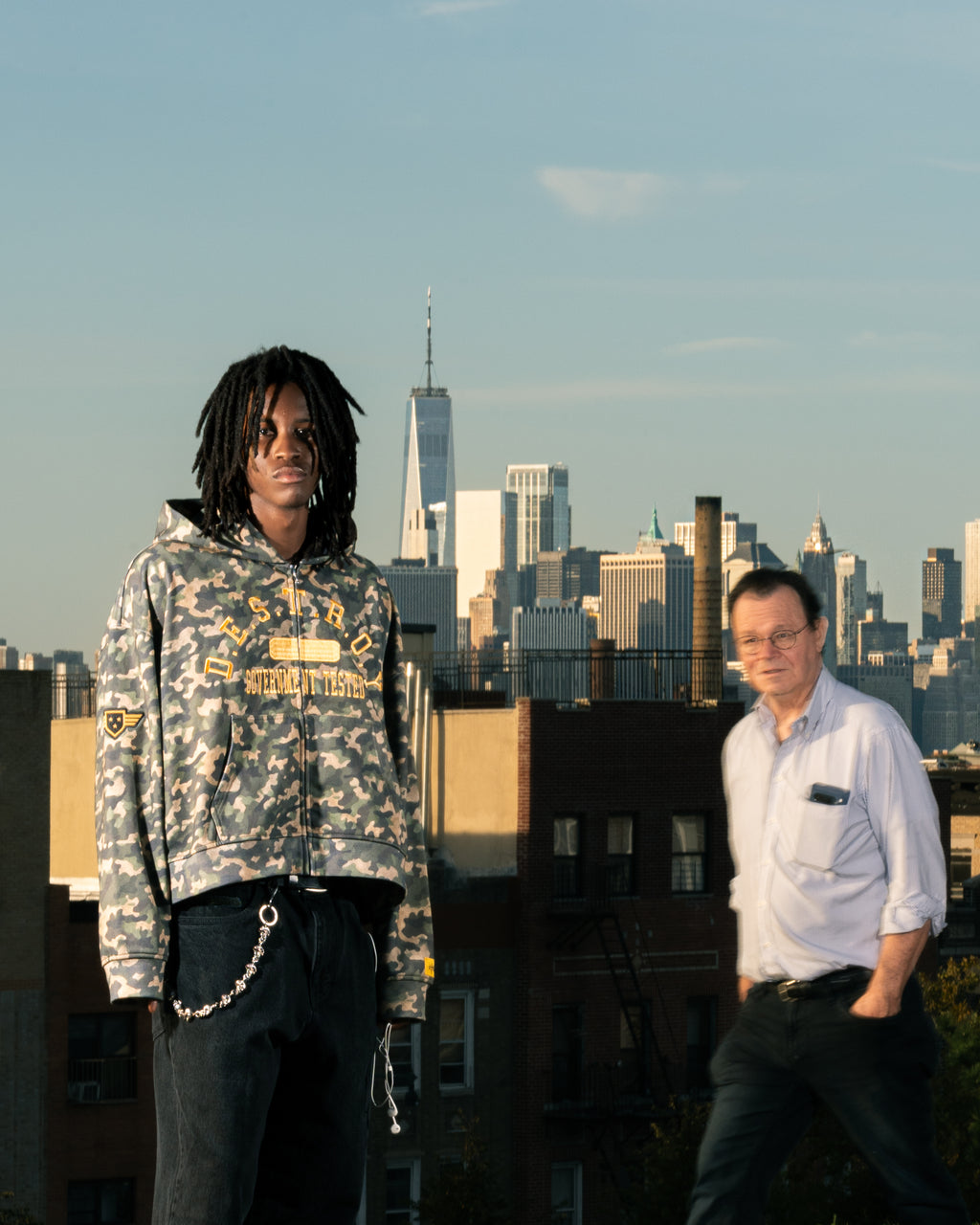 "Government Tested" Camo Zip-Up