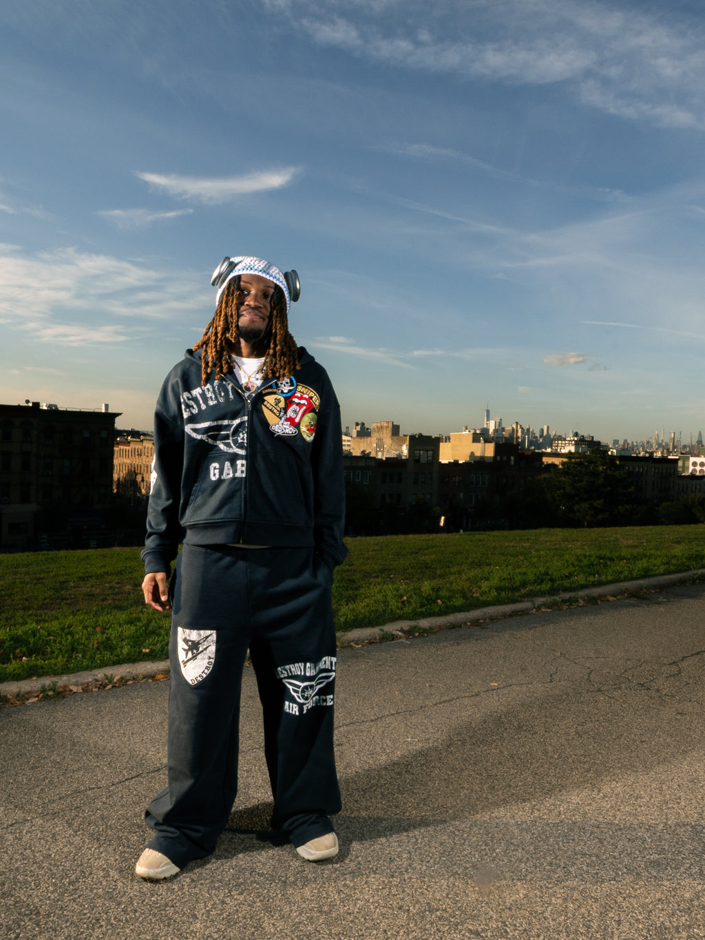 Navy "Air Force" Sweats