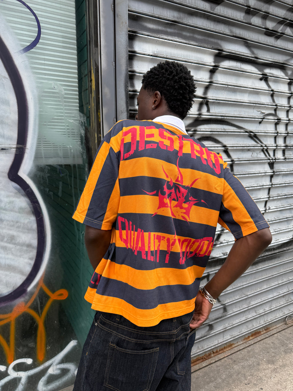 "VARSITY YELLOW" QUALITY GOODS POLO