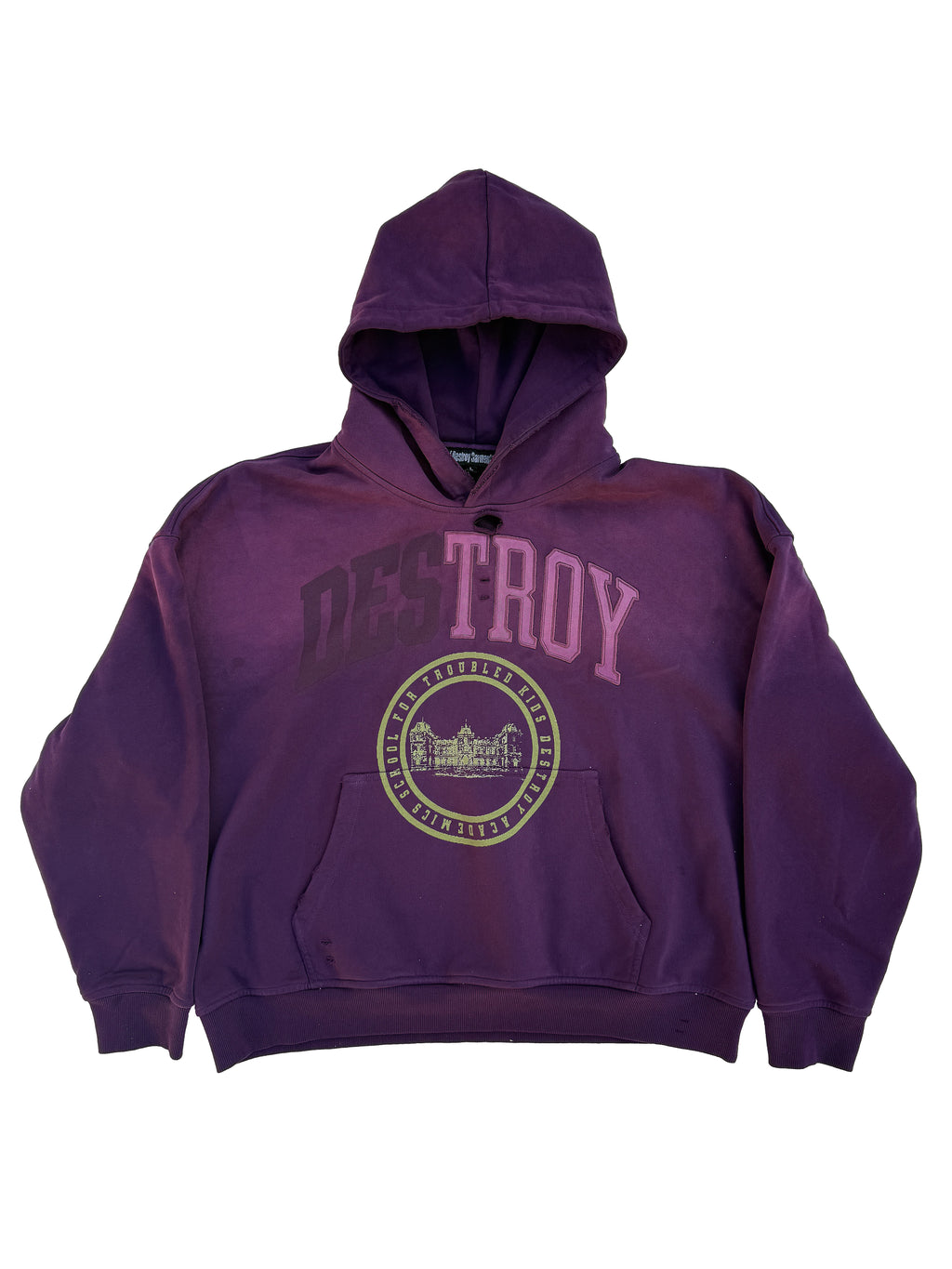 "PURPLE NURPLE" TROUBLED KID HOODIE