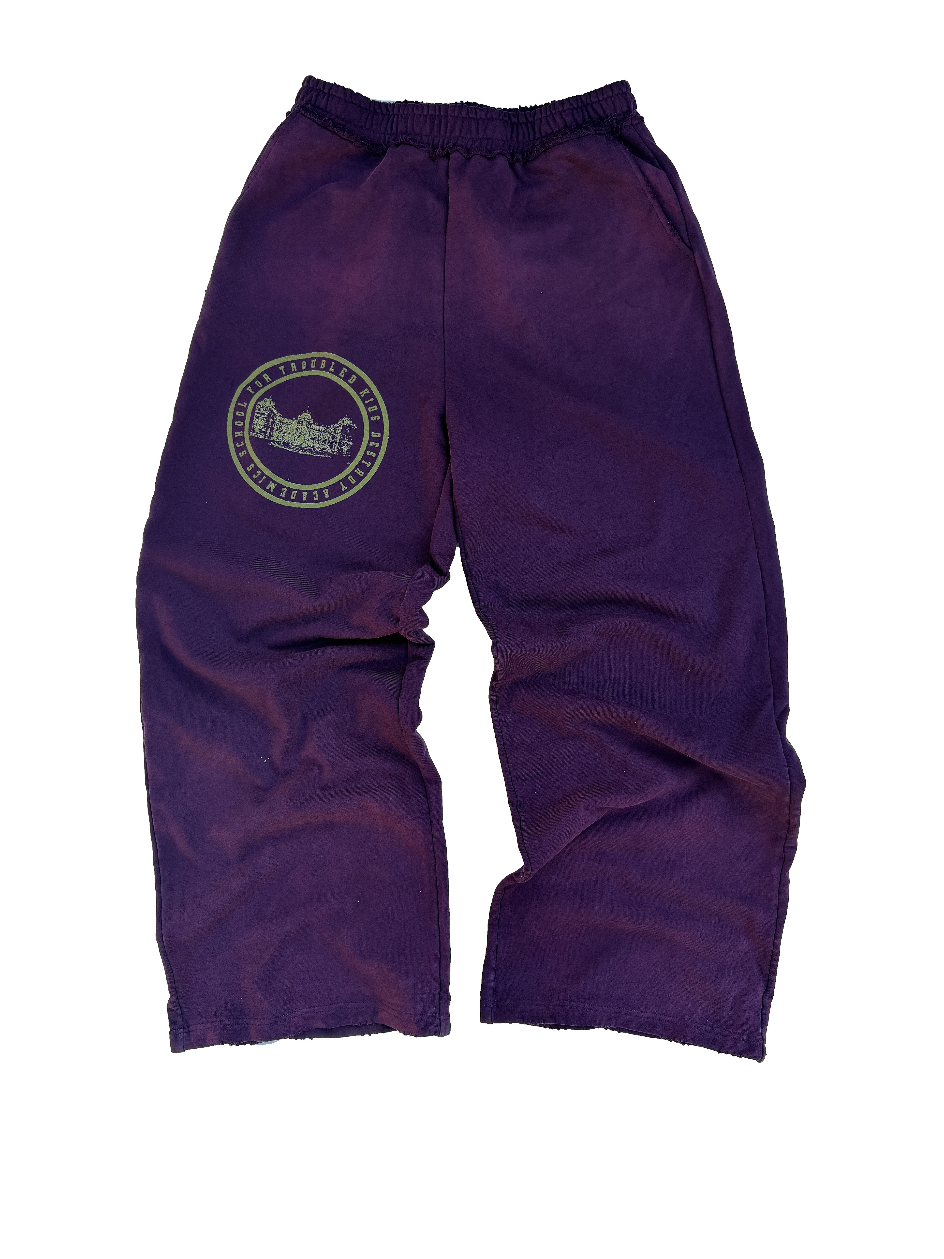 "PURPLE NURPLE" ACADEMIC SWEATPANTS