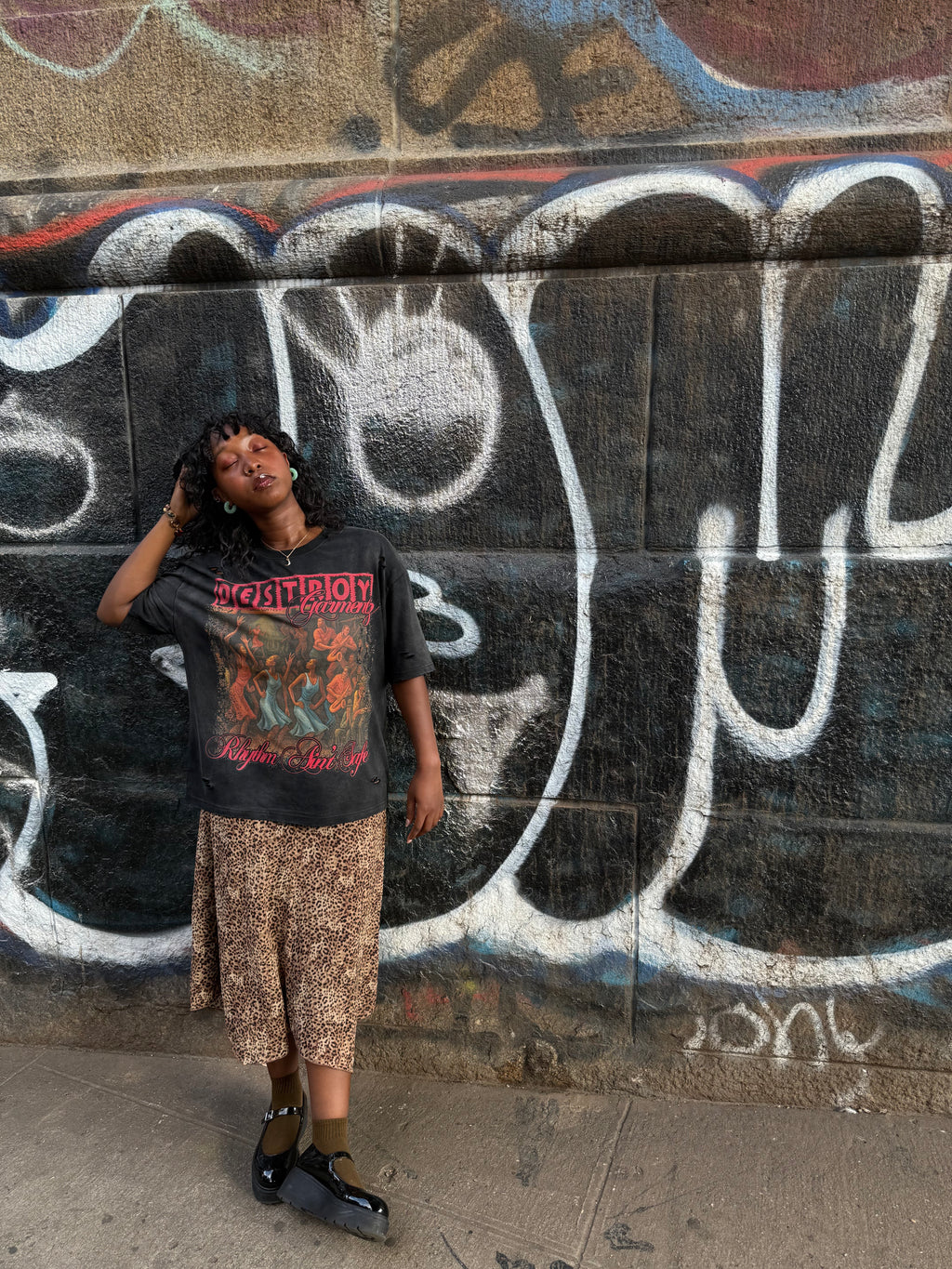 "RHYTHM AIN'T SAFE" TEE