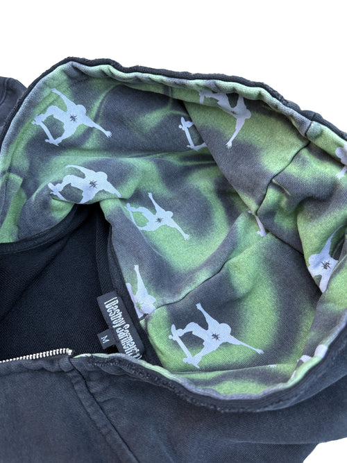 "MIDNIGHT GREEN" CANT SKATE ZIP-UP